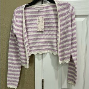 Willow wind top cardigan sweater size XS